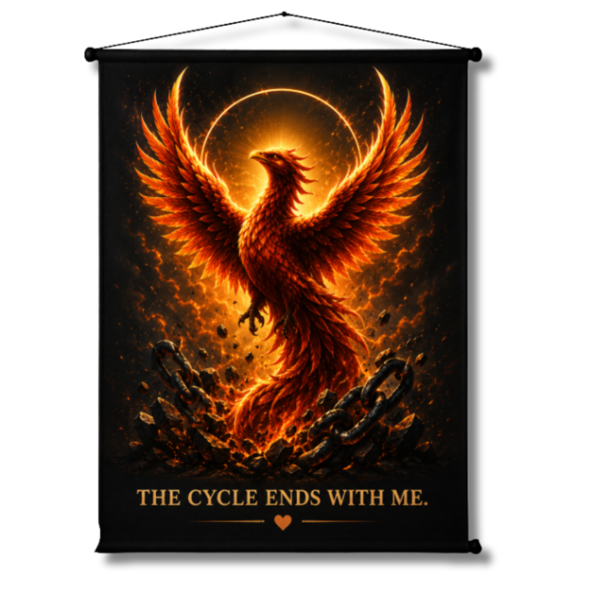 Phoenix Rising Wall Hanging