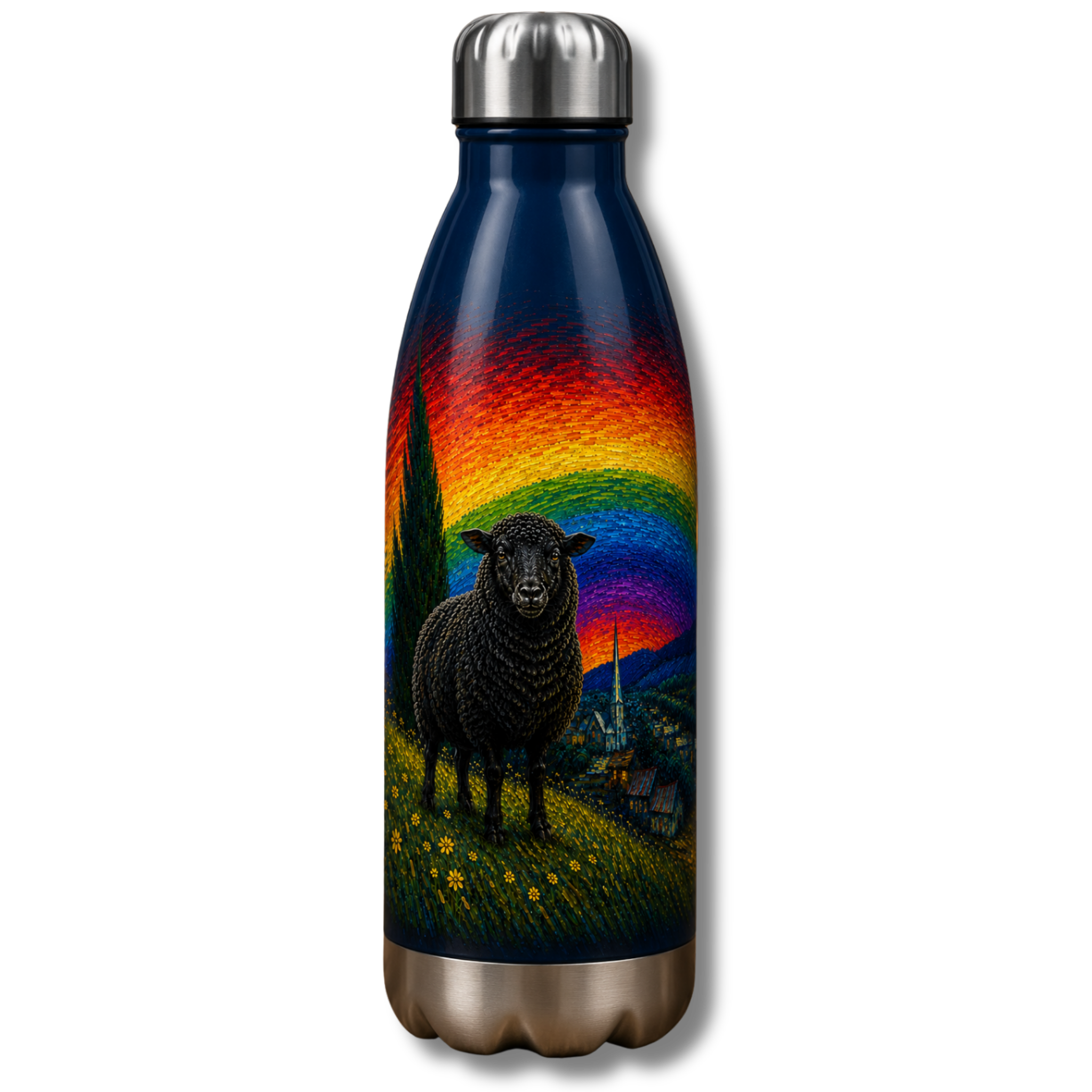 LGBT Black Sheep Water Bottle
