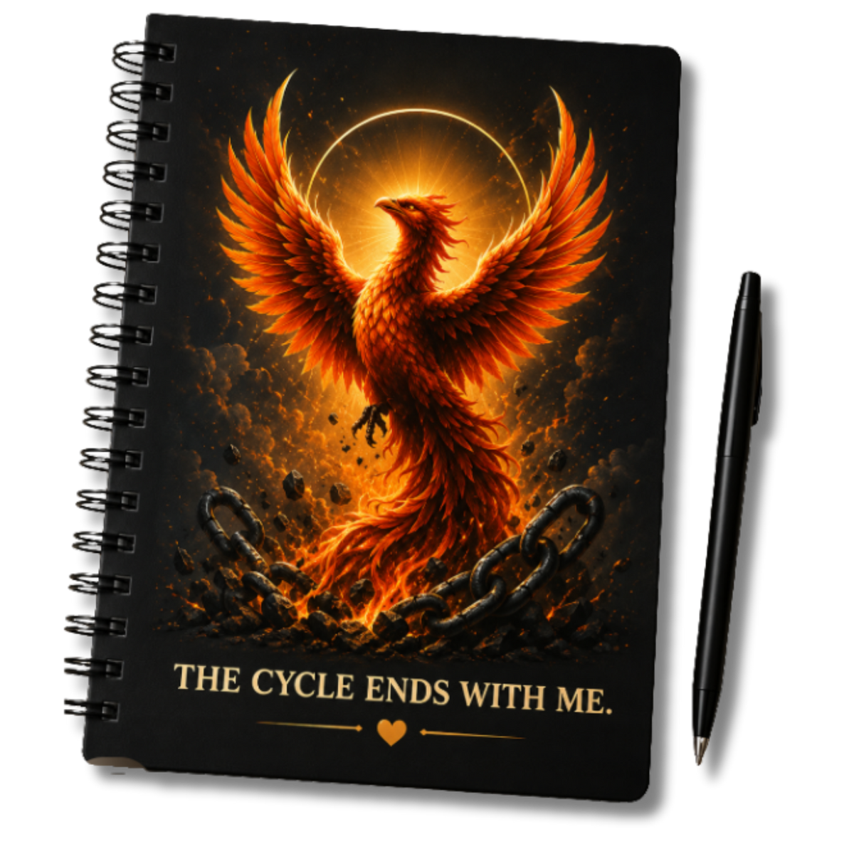 Phoenix Rising Notebook
