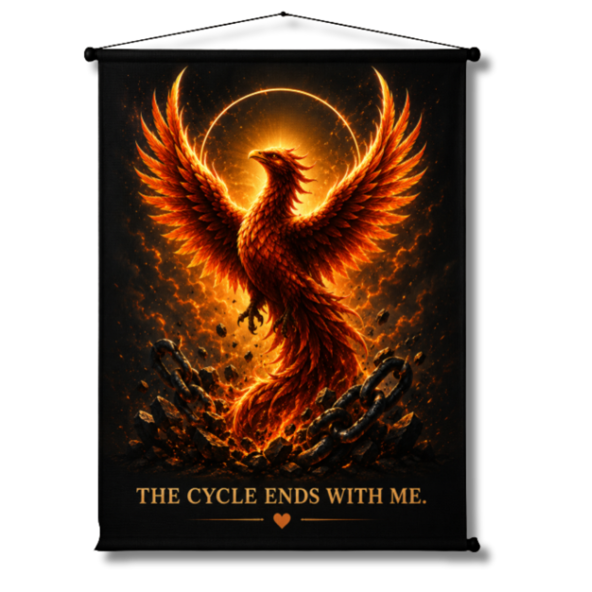 Phoenix Rising Wall Hanging