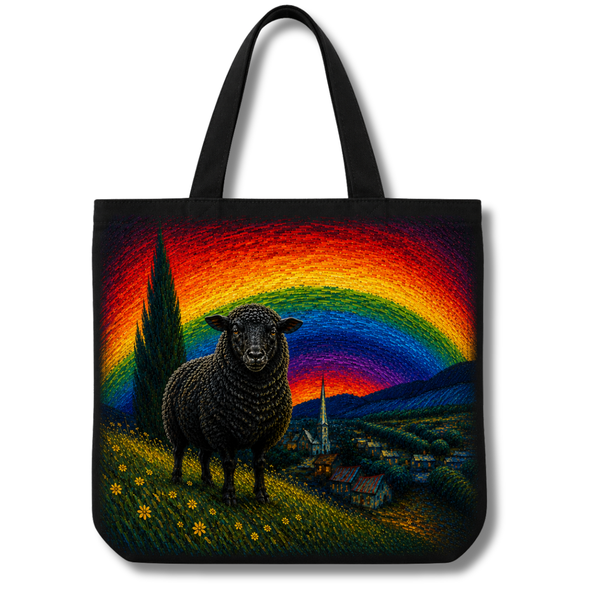 LGBT Black Sheep Tote Bag